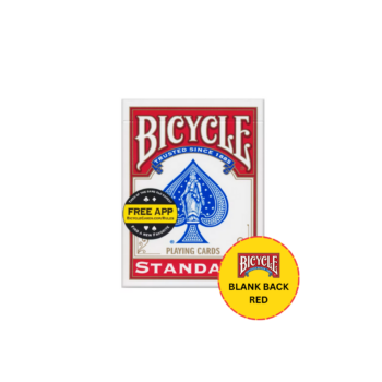 Bicycle® Magic – Blank Back Red