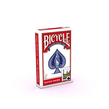 Bicycle® Bridge Dutch Faces Rood