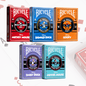 Disney Classics 5-Pack – Disney Inspired playing cards by Bicycle®